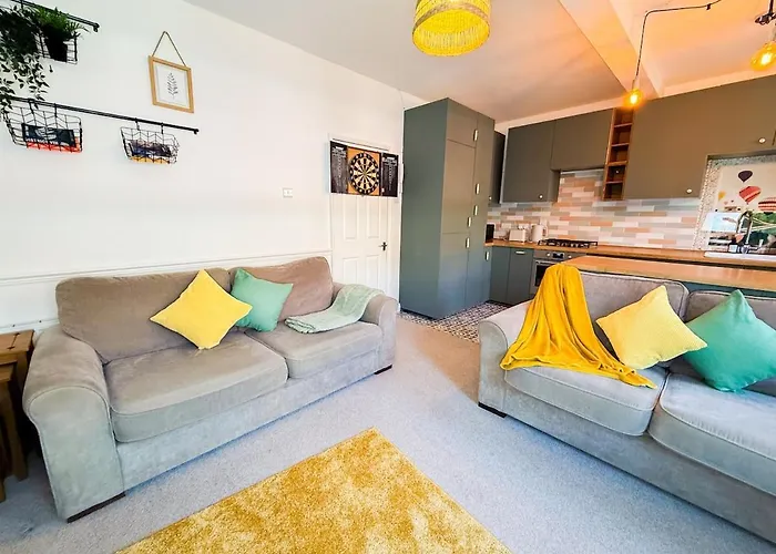 Nyaraló Stylish 1 Bedroom By Altoluxoexperience Short Lets & Serviced With Free Wifi & Parking *